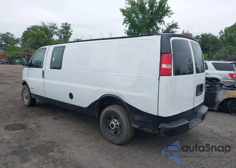 2007 GMC Savana Work Van from USA, damaged, VIN 1GTHG392071171386
